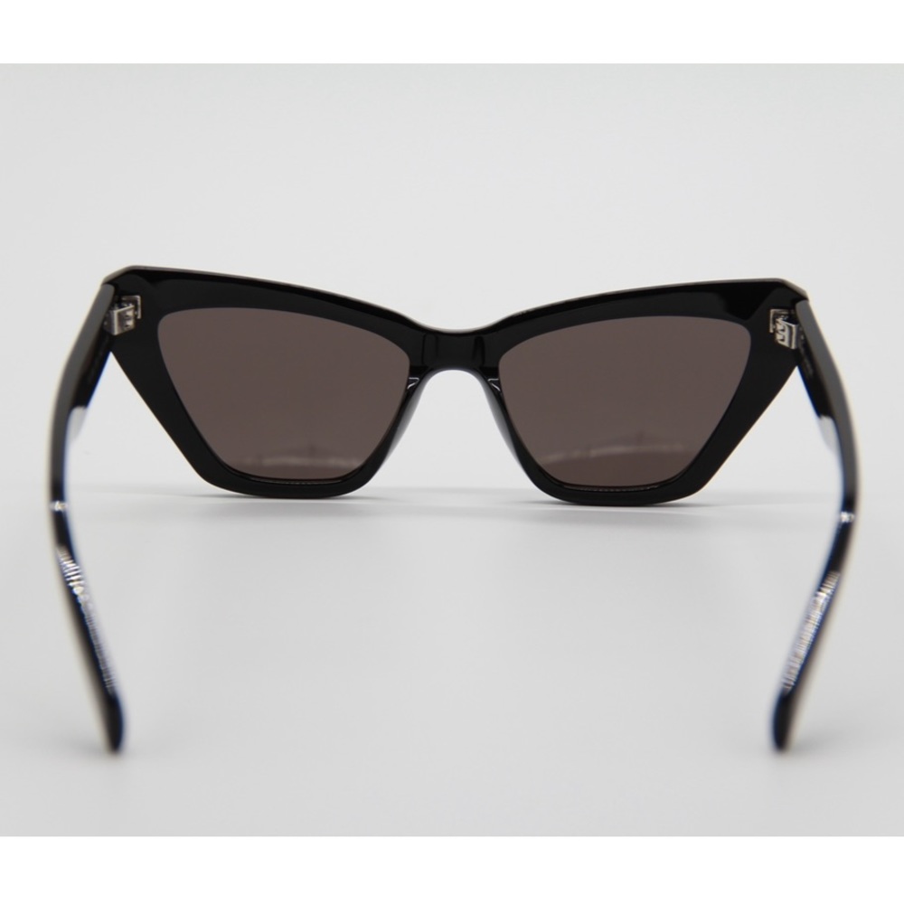 NEW SAINT LAURENT SL466 001 BLACK CAT EYE FRAME SUNGLASSES SAINT LAURENT - Picture 9 of 12